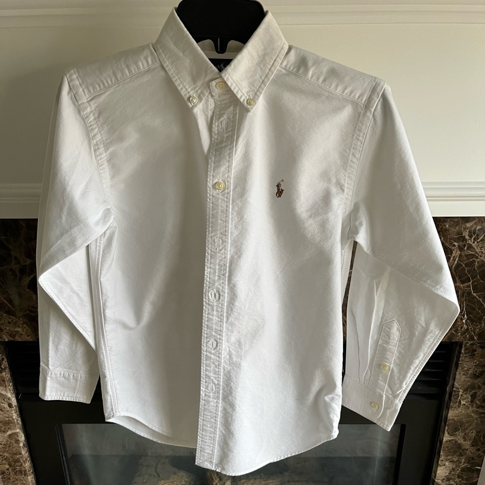 Ralph Lauren white Oxford, excellent condition, barely worn